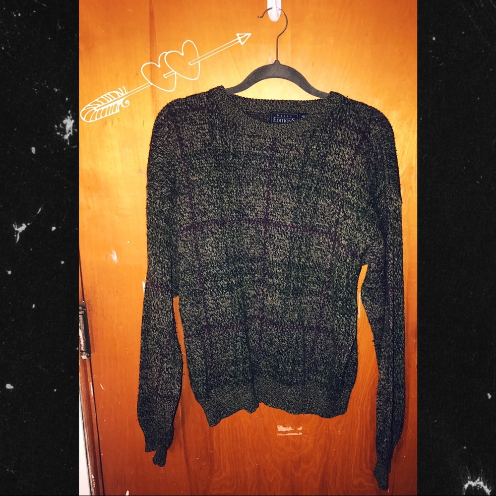 vintage oversized sweater